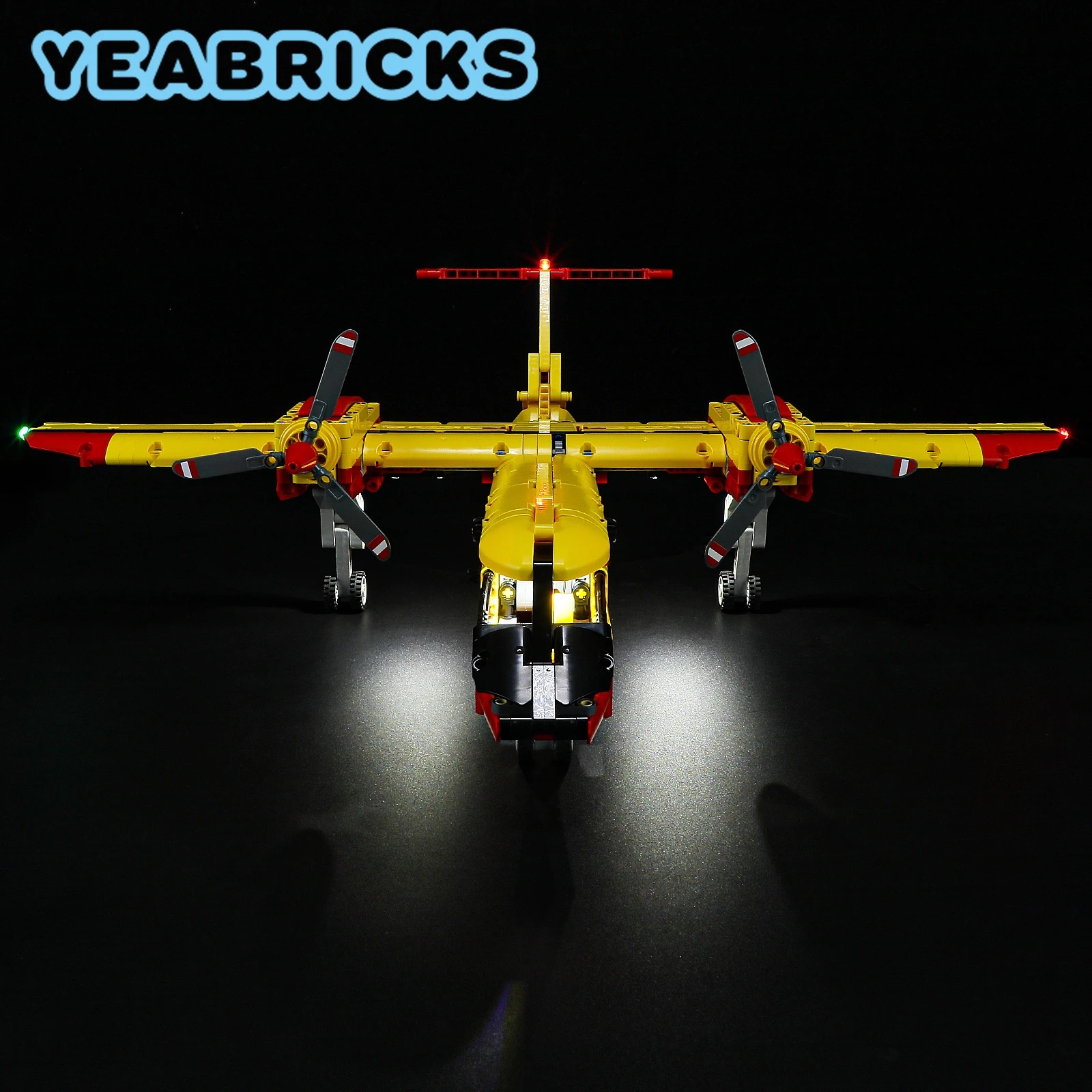 YEABRICKS LED Light Kit for 42152 Firefighter Aircraft Building Blocks Set (NO Model) Bricks Toys for Children