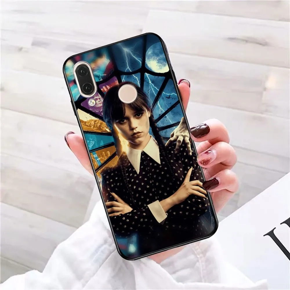 W-Wednesday A-Addams Family  For Redmi Note  5 A 6 7 8 T 9 9S 10 11 11S 11Epro Poco M3 pro