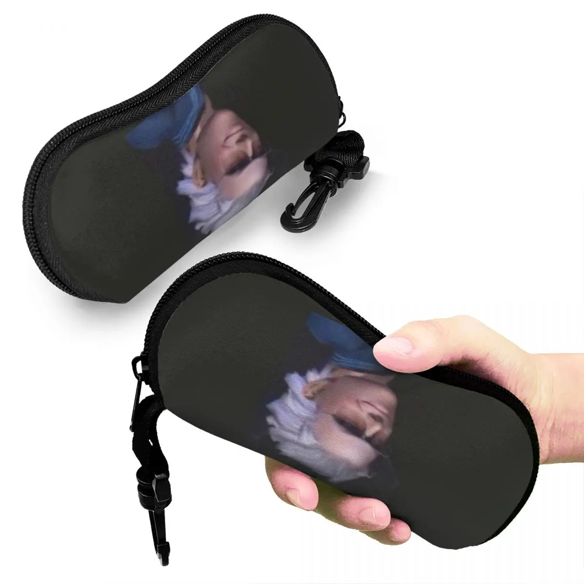 

Vergil From The Devil May Cry Series Shell Glasses Case Portable Sunglasses Box Women Men Soft Eyeglasses Bag Pouch