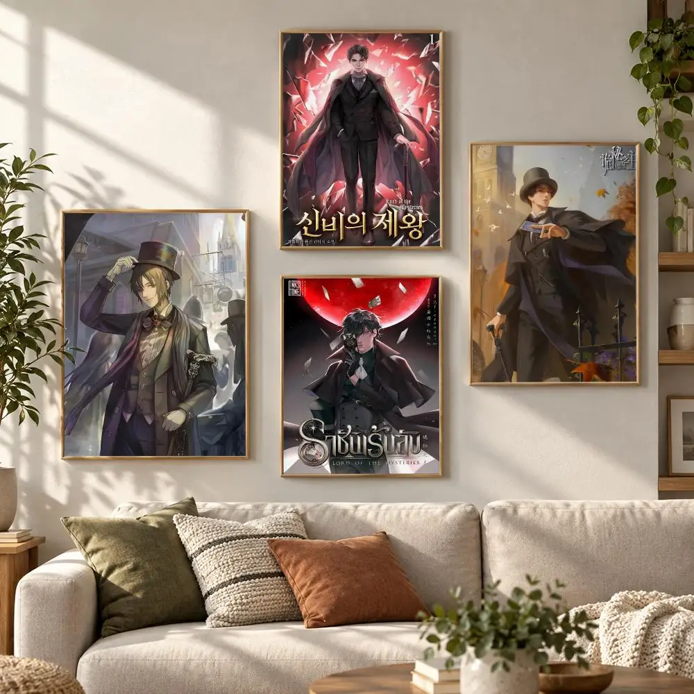 Novel L-Lord Of The Mysteries Poster HD Waterproof Aesthetic Wall For Home Decor Trendy Durable Easy To Apply Art