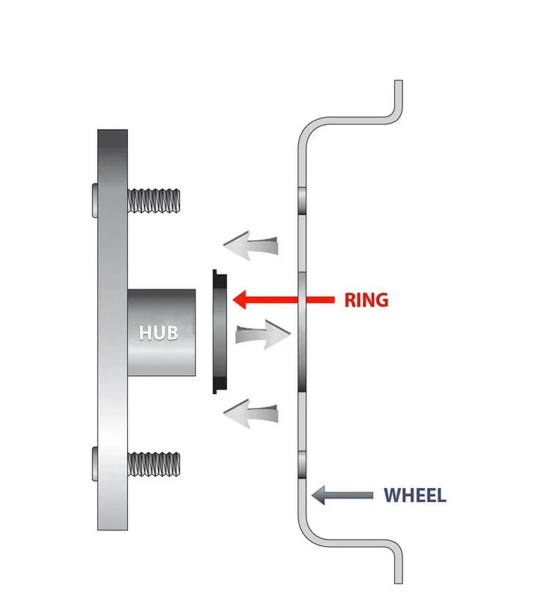 4pcs Car Aluminum Alloy Wheel Hub Centric Rings center Bore 60.1-56.1/66.6-57.1/66.1-64.1/67.1-57.1/73.1-57.1/73.1-60.1