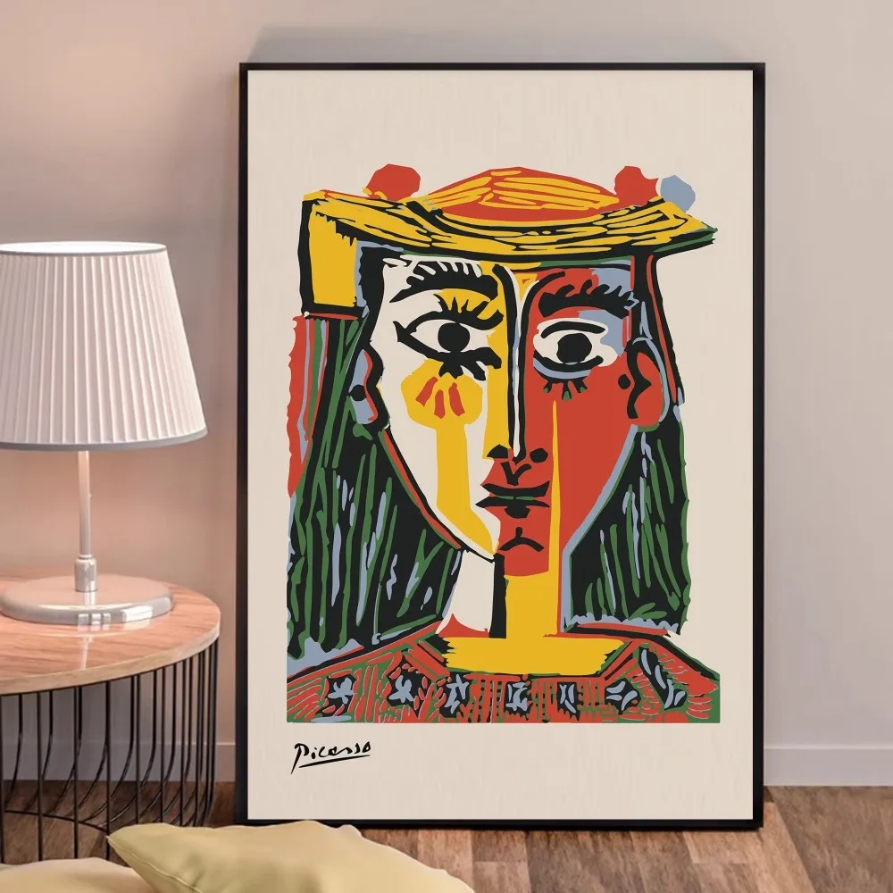 Picasso World Famous Painter Artworks Abstract Figure Poster Good Quality Prints and Posters HD Quality Poster Wall Art Painting