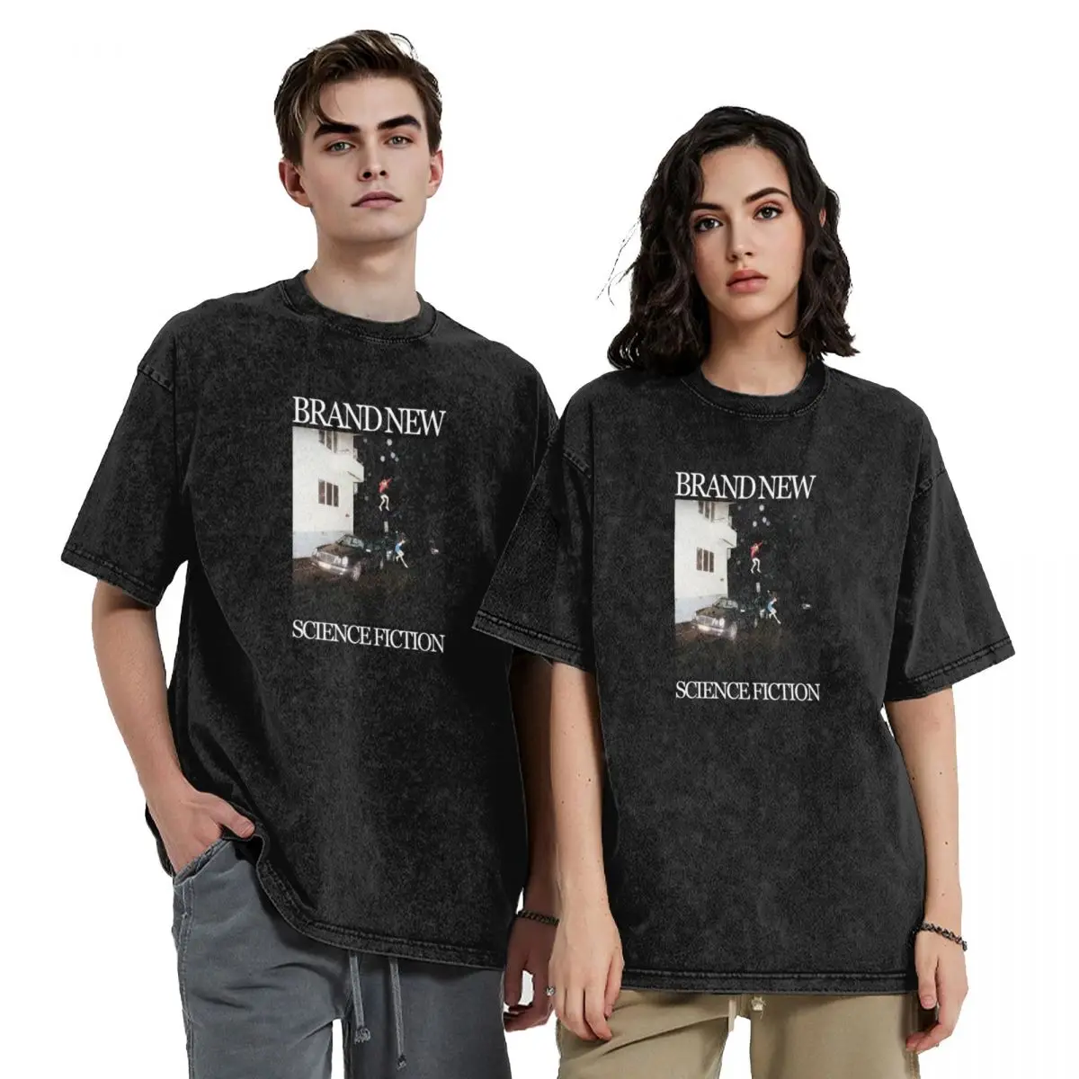 

Science Fiction T-Shirt clothes graphic t shirts vintage blacks mens clothing