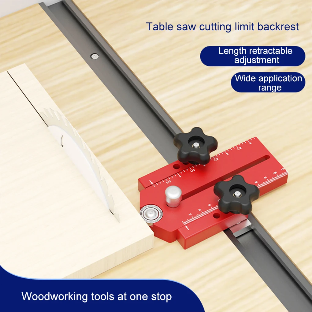 Extended Thin Rip Jig Woodworking Table Saw Jig Guide for Repeat Narrow Strip Cuts Works with Table Saw Router Table Band Saw