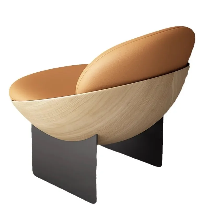 

Nordic designer modern Internet celebrity lazy sofa chair model room living room villa small apartment single leisure chair