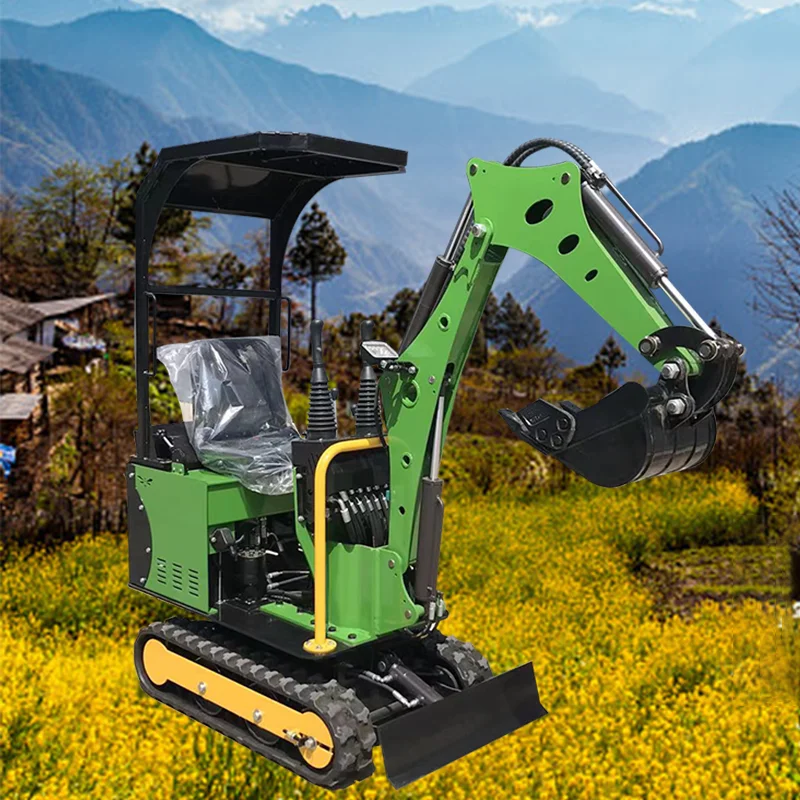 

Customized 1Ton Small New Crawler Excavator Hydraulic Digger bagger Fast Delivery Mini excavator EPA Engine Mini Excavators