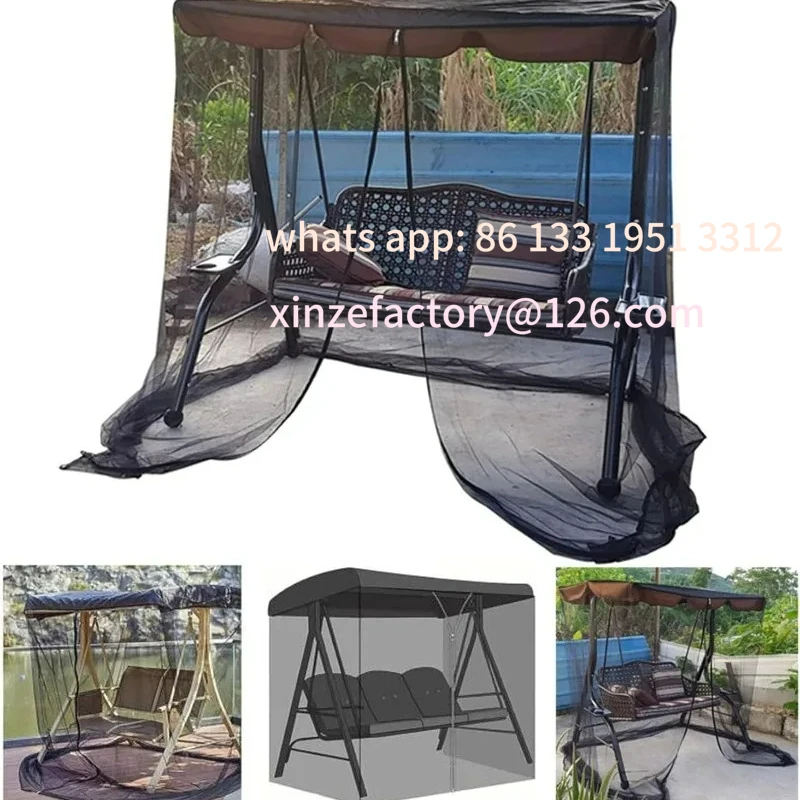 

Настраиваемая складная москитная сетка для кемпинга на открытом воздухе, для сада, стула с балдахином, защита от солнца, защита от насекомых, полиэстер