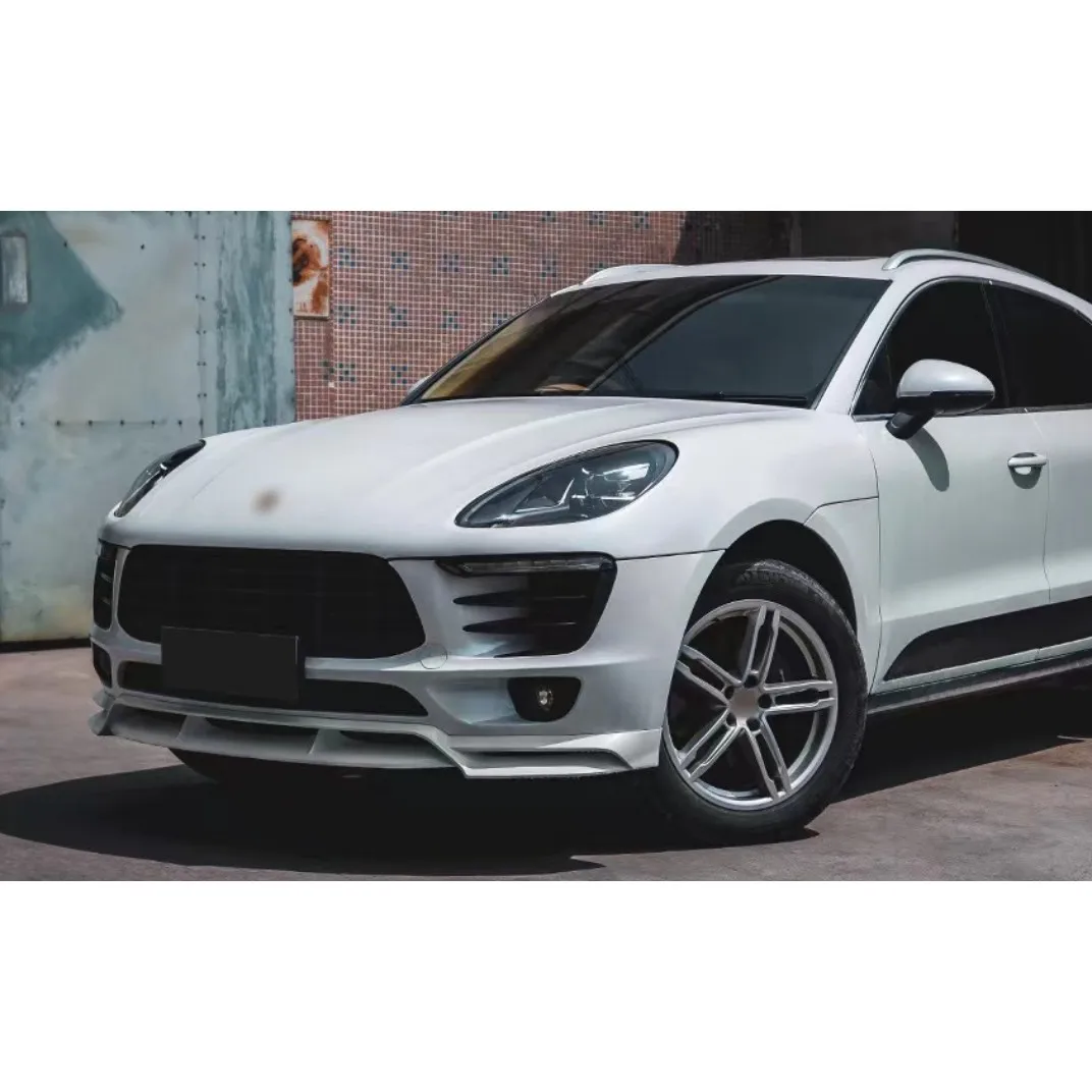 Car body kit for Macan 95B to KDA small kit 2014-2017 including front lip rear diffuser car parts auto body system