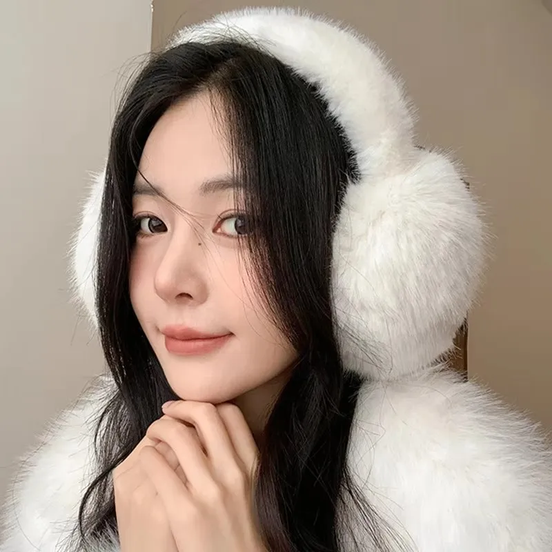 1-4 قطع من تدفئة الأذن من القطيفة الناعمة لدفء الشتاء، أغطية للأذنين عصرية للرجال والنساء بلون سادة، غطاء للأذنين مقاوم للبرد في الهواء الطلق