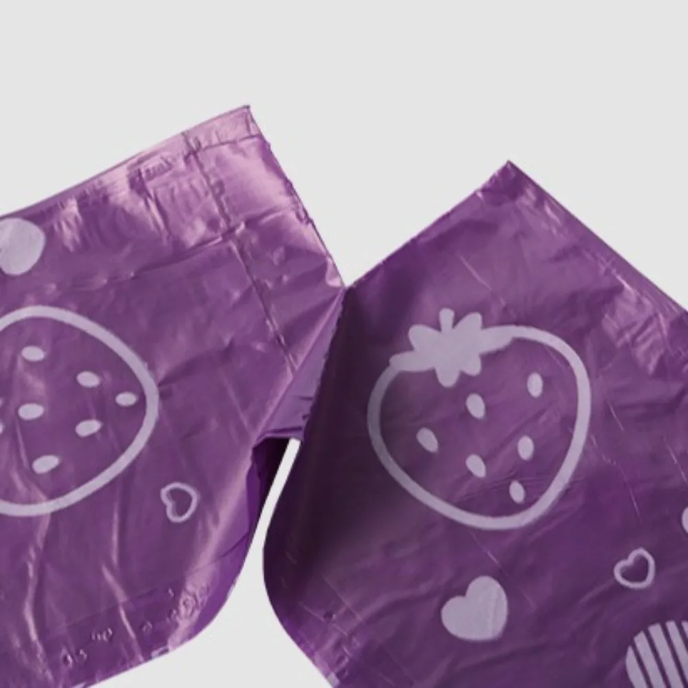 

12 Rolls Disposable Degradable Dog Poop Bags Eco-Friendly Portable Pet Garbage Bag Put Pet Feces Leak Proof Cleaning Shit Bag