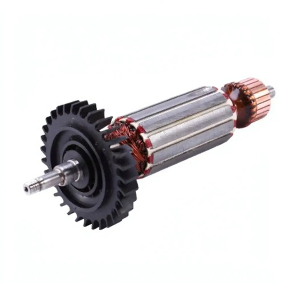 Precision Power Tool Motor Armature Rotor Compatible With For Makita GA5030 GA4530 GA4030 GA5034 GA4534 GA4031 Repair Accessory