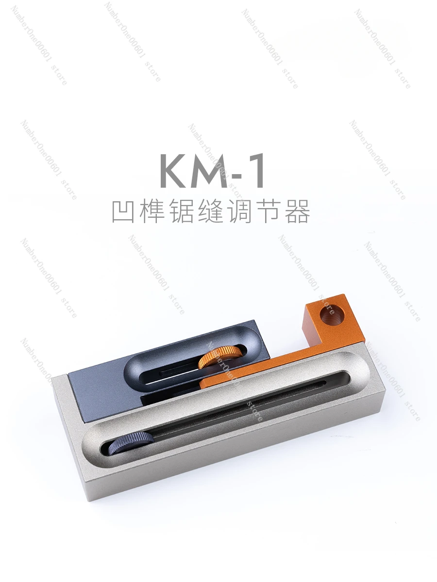 

KM-1 Saw Joint Adjuster, Precision Mortise and Tenon Woodworking Ruler, Mortise and Tenon Ruler, Serrated Ruler Woodworking Tool