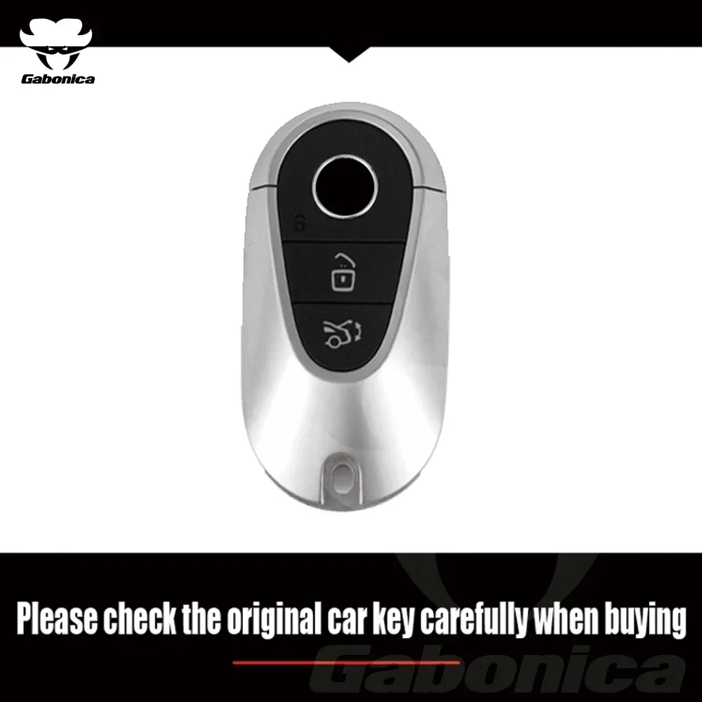 Zinc Alloy Leather Car Key Case Key Case for Mercedes Benz E300 C260 C300 S450 S500 S400L CES Grade GLC W206 W214 W223 Key Fob