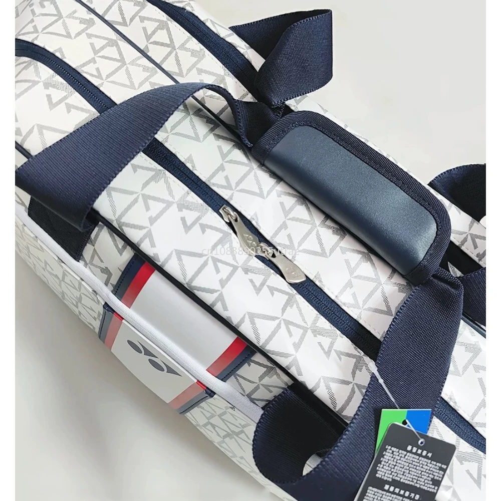 YONEX-Bolsa de raqueta de bádminton para hombre y mujer, bolso deportivo portátil de gran capacidad, duradero, primavera y verano, 2024