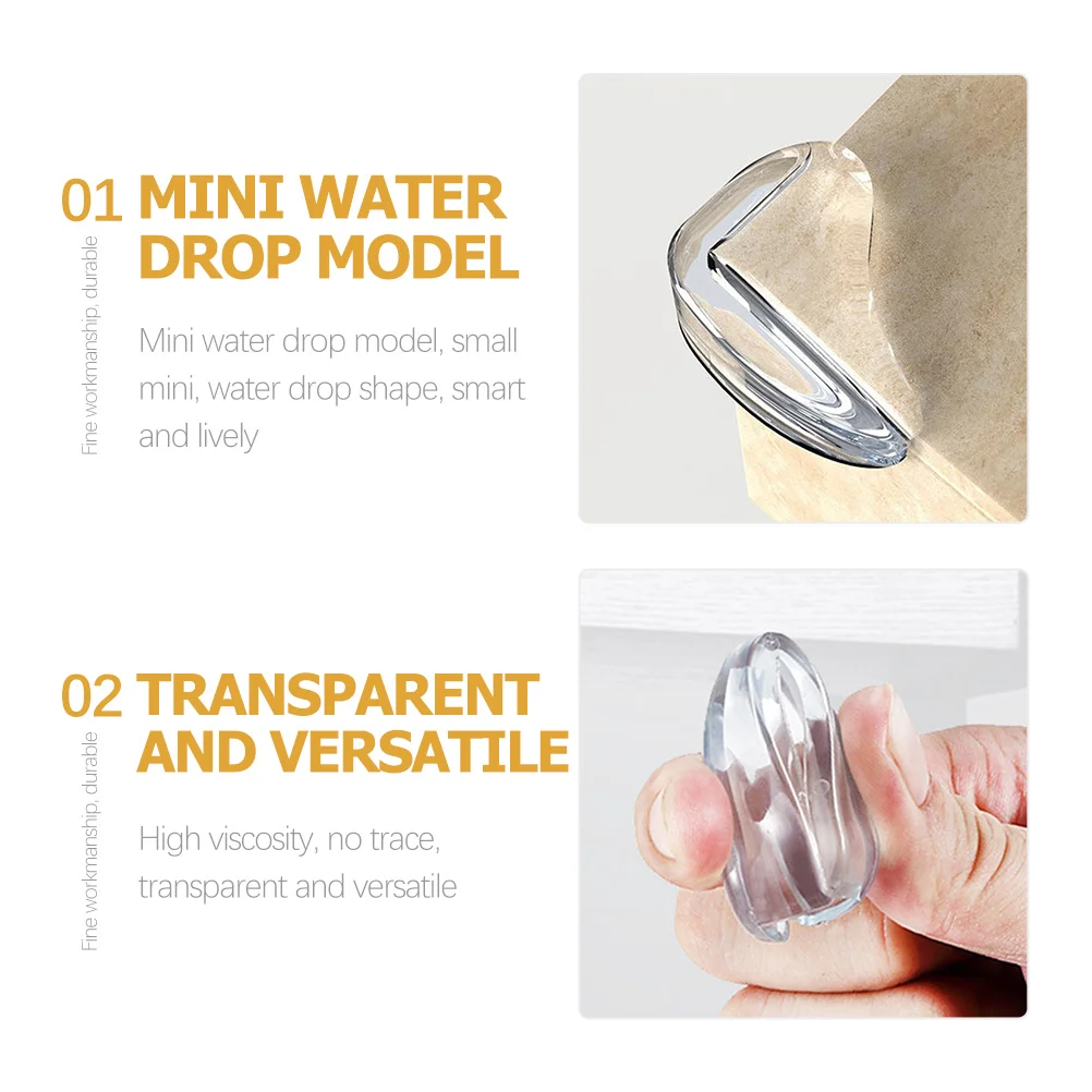 

10 шт., прозрачные угловые протекторы, детские защитные ограждения для мебели, стены, украшения дома, угловая защита для детей