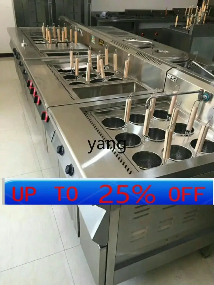 

lmm Commercial Electric Noodle Cooking Stove Gas Malatang Stove Wonton Dumpling Separate Cooking Stove