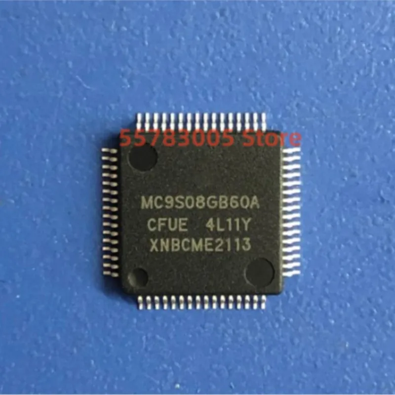 5PCS New  MC9S08GB60ACFUE  MC9S08GB60A   QFP64  Embedded microcontroller chip IC