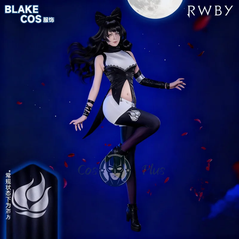 

Anime RWBY Blake Belladonna Cosplay Costume Christmas Play Role Uniform Women Halloween Carnival Party Outfit Clothes