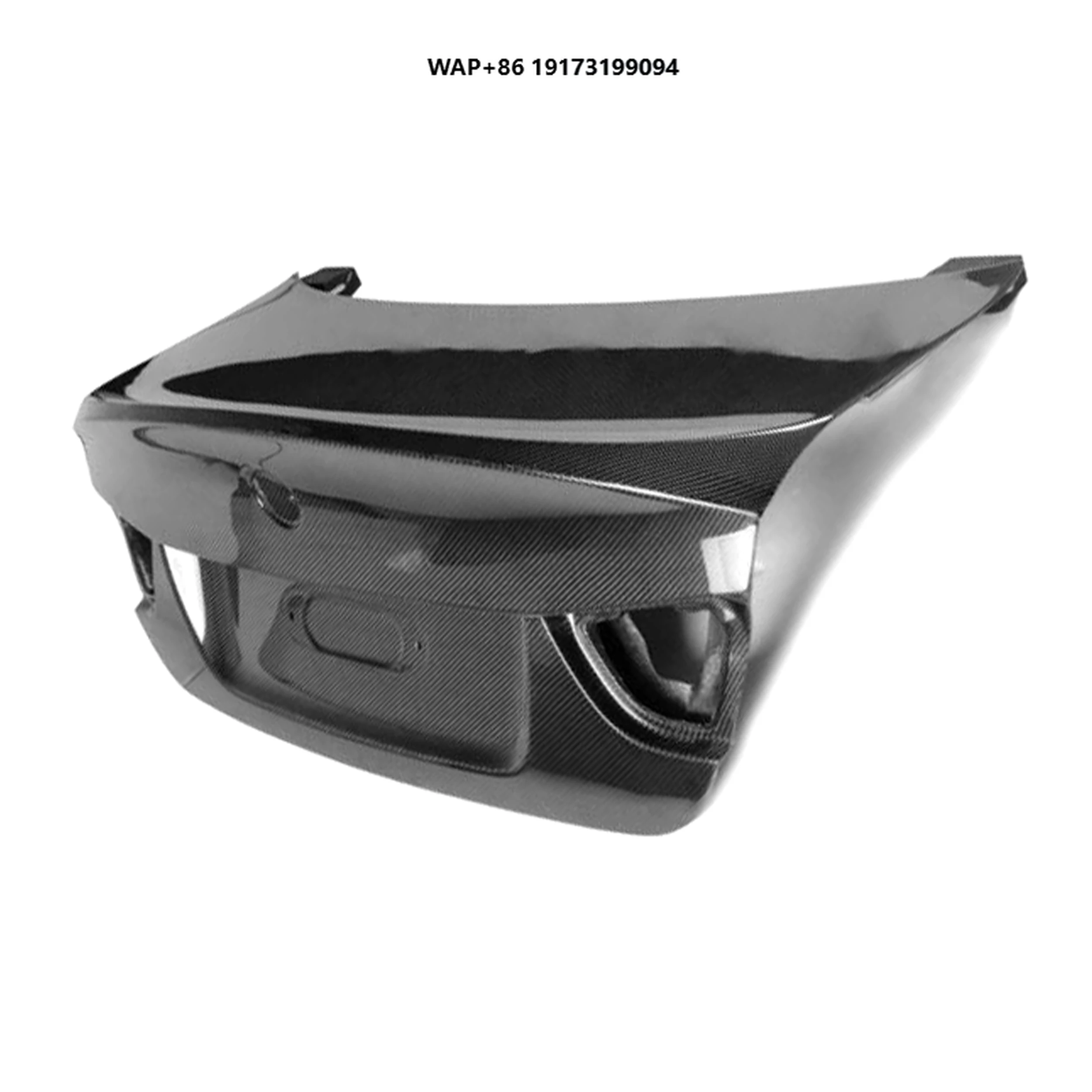 

MBJ Style Carbon Fiber Trunk Lid Cover for BMW-3 Series E90 LCI Sedan 2009-2013 Car Replacement Car Rear Trunk Lid