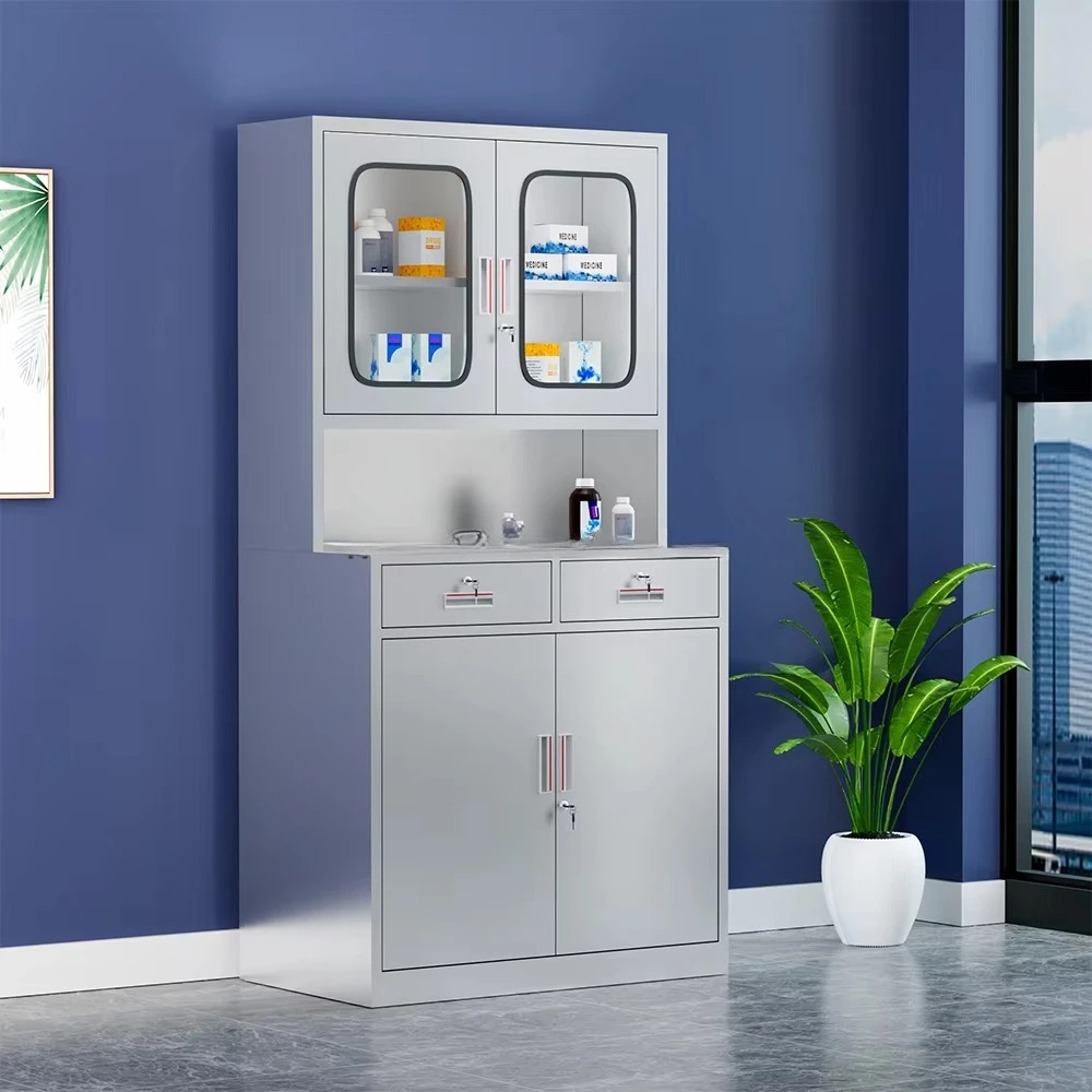 

304 stainless steel medicine cabinet home office hotel hospital workshop western medical apparatus storage file cabinet