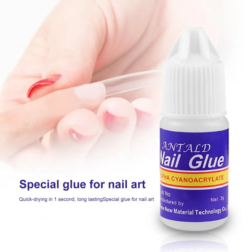 3g Durable Nail Drill Gel Easy to Use Nail Sticky Glue Universal Nail Polishing Rhinestone Drill Gel  High Viscosity