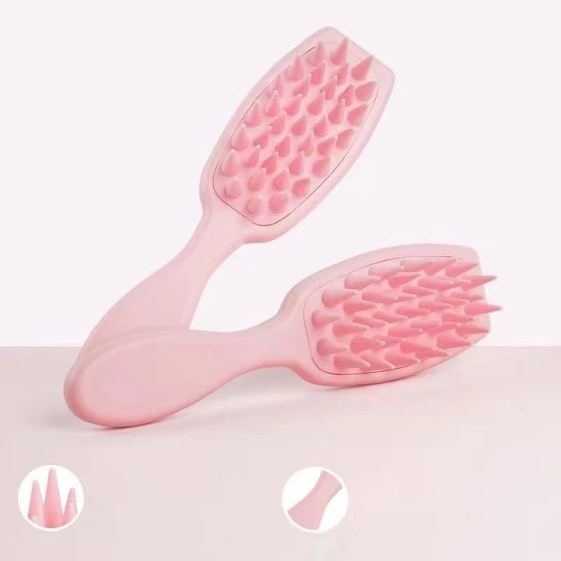 Long Handle Air Bag Shampooing Comb Massage Head Scalp Combing Meridian Massage Brush Household Bath Brush Scrubber Accessories