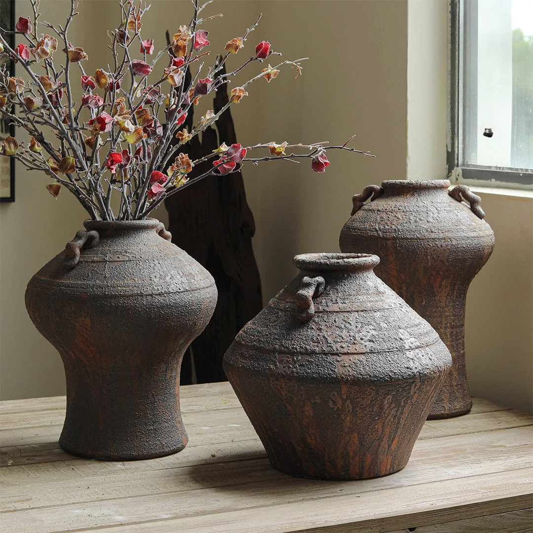 

The product can be customized.Jingdezhen Handmade Coarse Pottery Pots, Jars, Old and Archaized Excavations