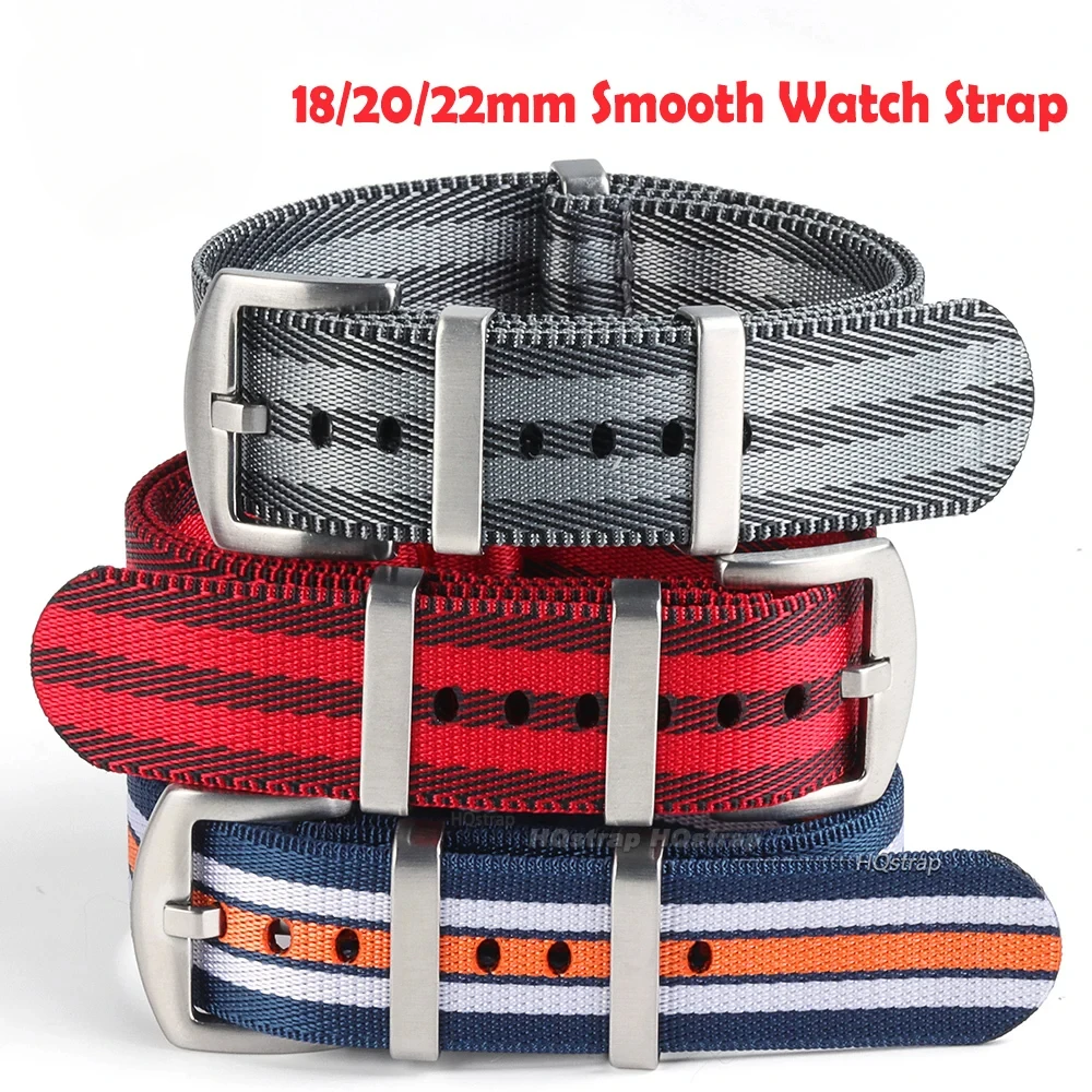 18mm 20mm 22mm Nylon Watch Strap for Seiko Wristband for Rolex Men Sport Watchband for Military Bracelet for Casio Universal