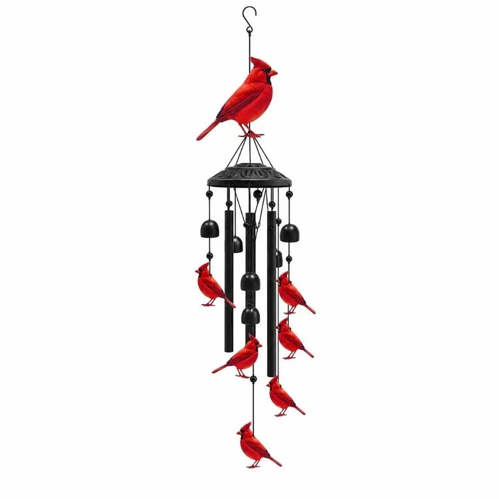 Beautiful Sunflower Butterfly Wind Chime Metal Decoration Hummingbird Wind Chime Elegant Bird Outdoor Wind Catcher Home