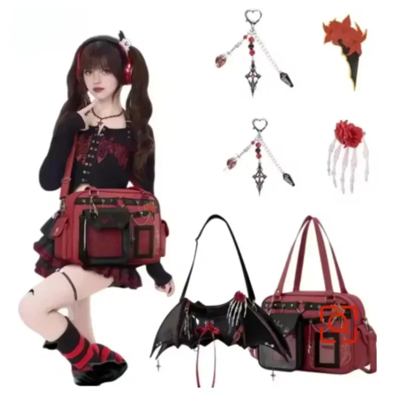 Anime Love And Deepspace Ita Bag Kawaii Lolita ItaBag Large Capacity Crossbody Shoulder Messenger Tote Purse, Cute Handbag Gift