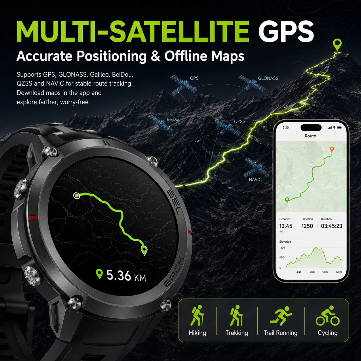Nuovo Smartwatch 2026 con Sche - Altimeter Compass Watch recensione e prezzo