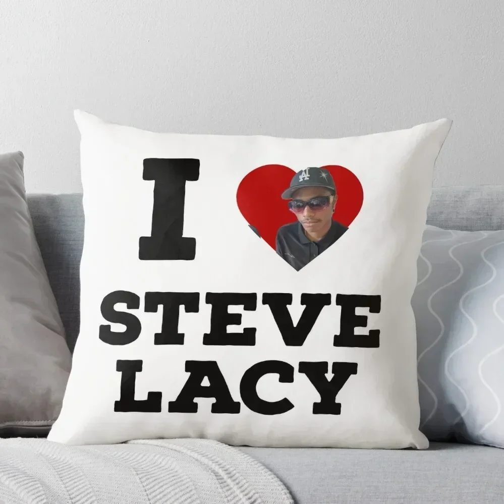 I HEART STEVE LACY Throw Pillow christmas cushions covers Plaid Sofa pillow