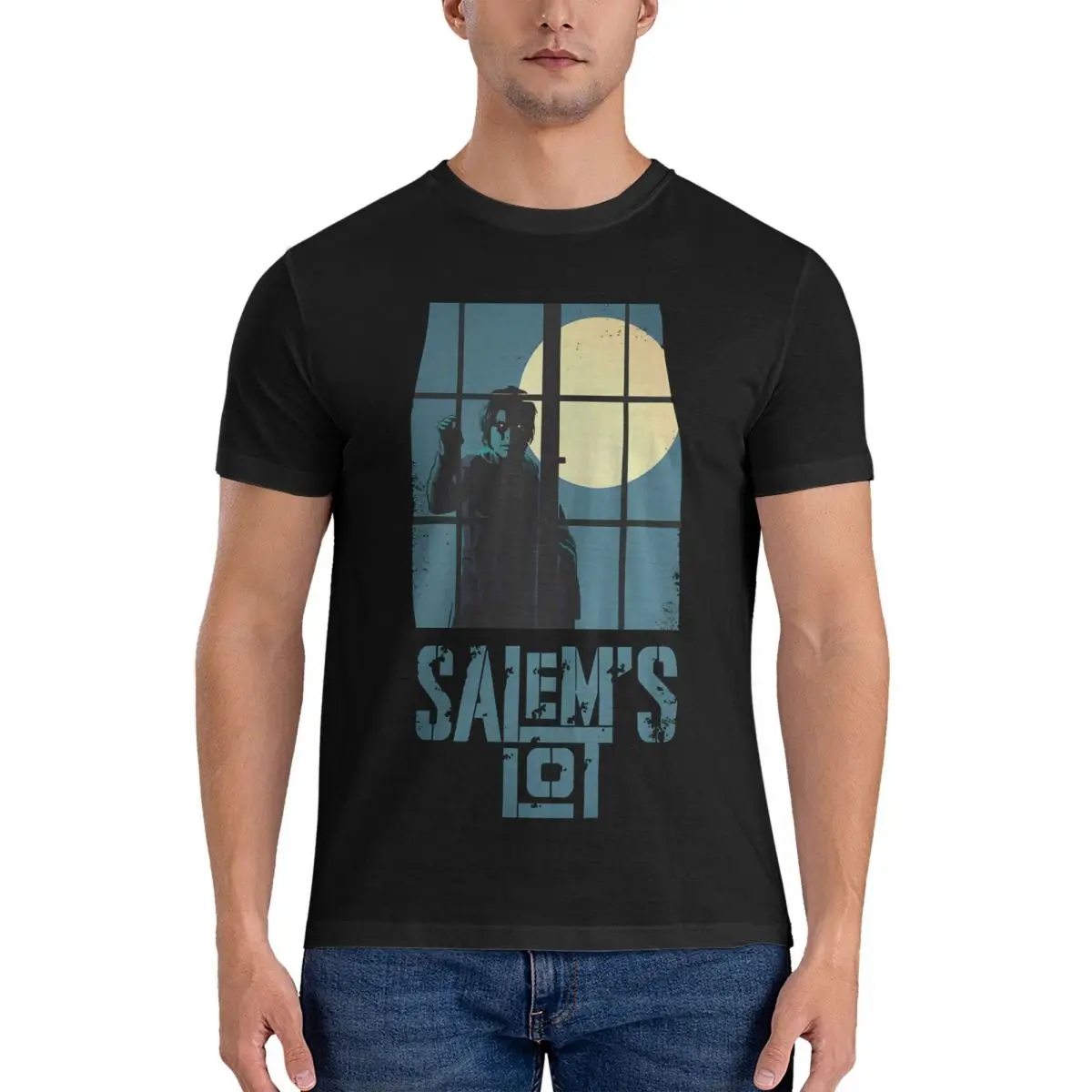 

Fancy Men T Shirt Salems Lot Novelty Tee Shirt Short Sleeve Crew Neck T-Shirt Cotton 6XL Clothes