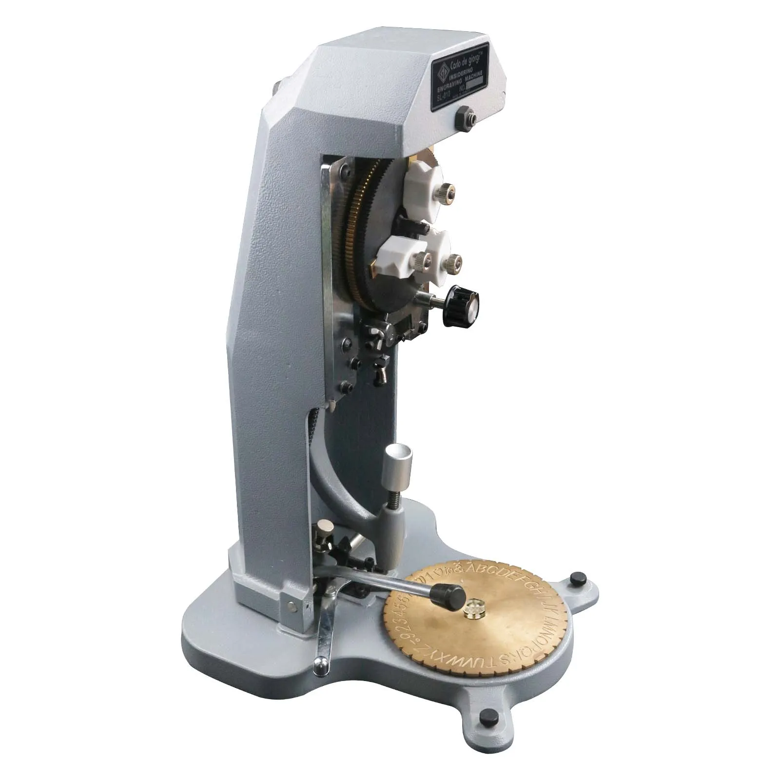 NONE Rings techer: Innenring gravur maschine mit Standard buchstaben blöcken-Schmuck ring gravur maschine mit doppelseitigem Zifferblatt 3