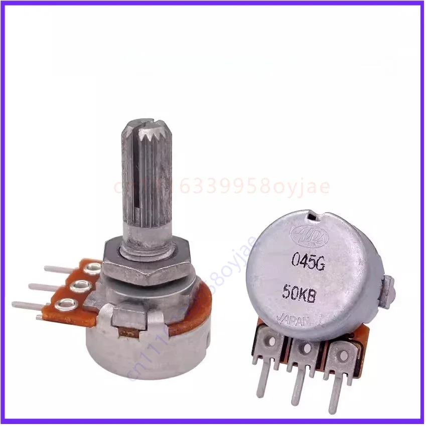 5pcs for alps amplifier audio audio volume three-pin 3-pin single electric slotter b5k20k10k50k100k