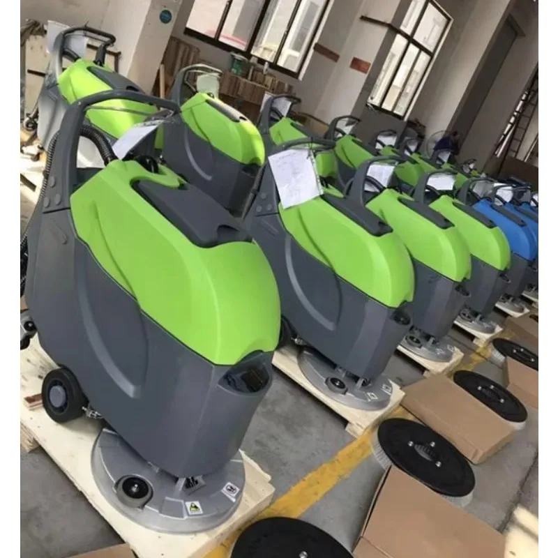 CE Certificate Floor Sweeper Street Sweeper Machine Industrial Road Sweeper Hand-Pushed Double Box Floor Washer for Hot Sale