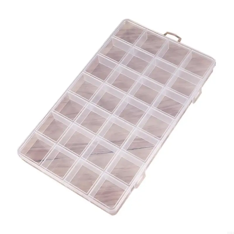 

31KA Transparent Plastic Jewelry Box Compartment Storage Container for Bead