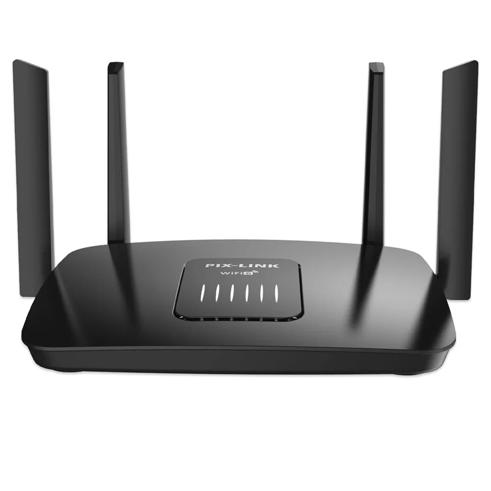 

PIXLINK WiFi 6 Router Gigabit 2.4G 5.8GHz Smart Dual Band 1800Mbps Repeater Amplifier 802.11ax 4 High Gain Omnidirection Antenna