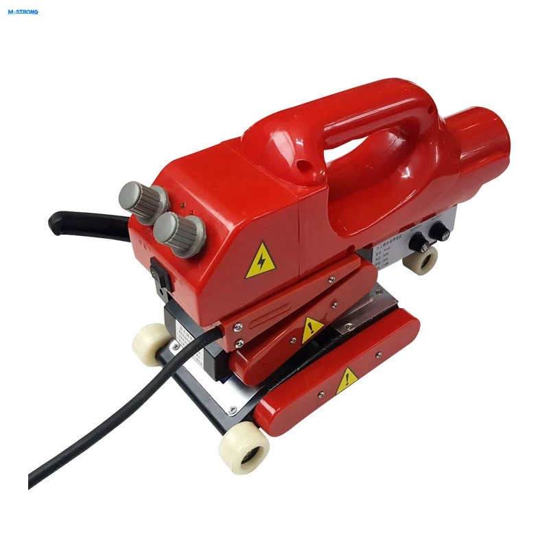 

Portable Tarpaulin Sewing Fish Farm Pond Liner HDPE Geomembrane Welding Machine