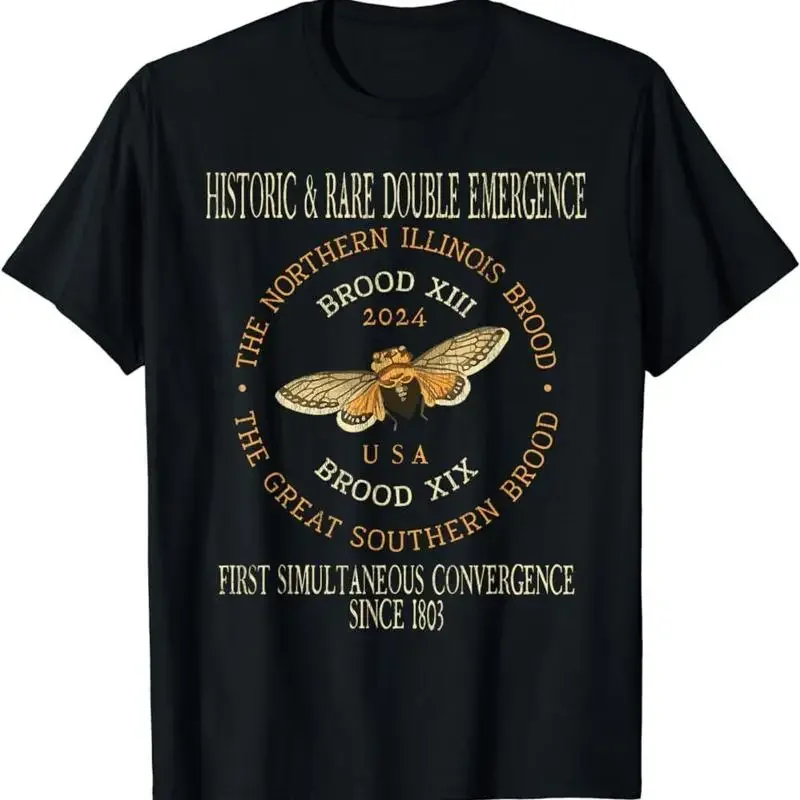Cicada 2024 Event Brood XIX XIII Emergence T Shirt