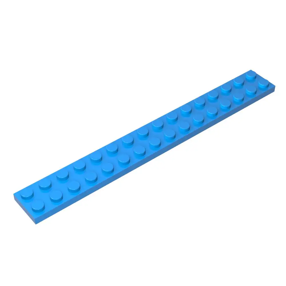 Gobricks 1 stks MOC Plaat 2x16 Bricks Compatibel Met 4282 Model Bouwstenen Onderdelen Kinderen Assembleert Puzzel Verjaardag Speelgoed