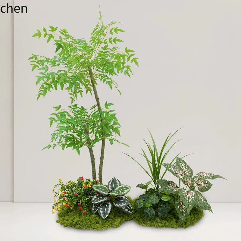L20- Large Hanging Bell Landscaping Artificial Plants High-End Window Display Decoration Ornaments