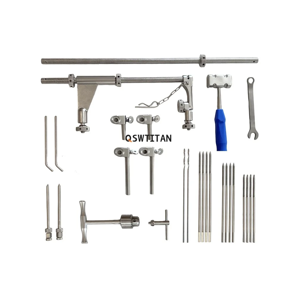 Orthopedic Fracture Reduction Instrument Kit Tibia Femur Lower Limb Surgical Tools Set