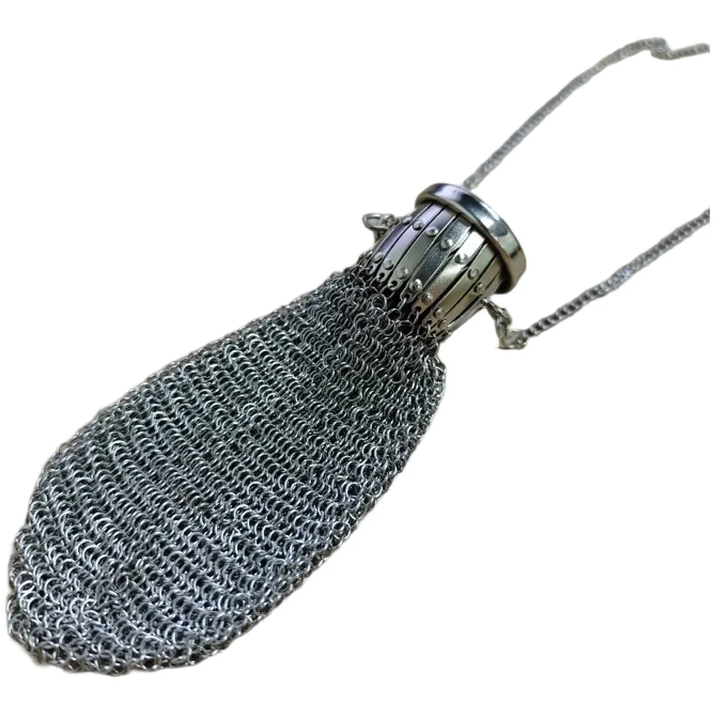 

Компактный мешок для денег, кошелек с двойной сеткой для организации мелких предметов, компактный кошелек в стиле ретро, кошелек с двойной сеткой