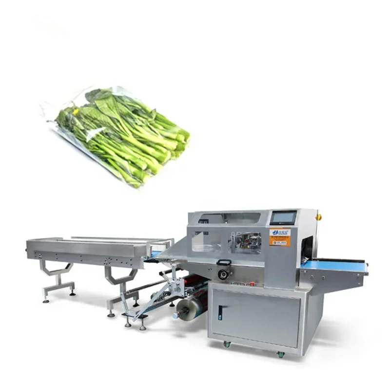 Fresh Vegetable Fruit Flow Packing Machine Automatic Horizontal Filling Machine