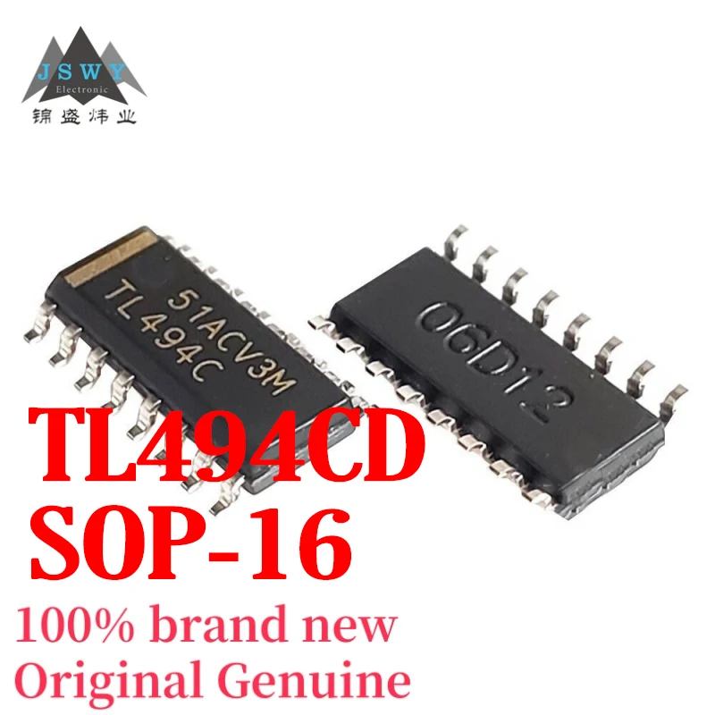 

(10/50 pieces) TL494CDR TL494 SOP16 power management chip. Brand new. Fast shipping. Free shipping