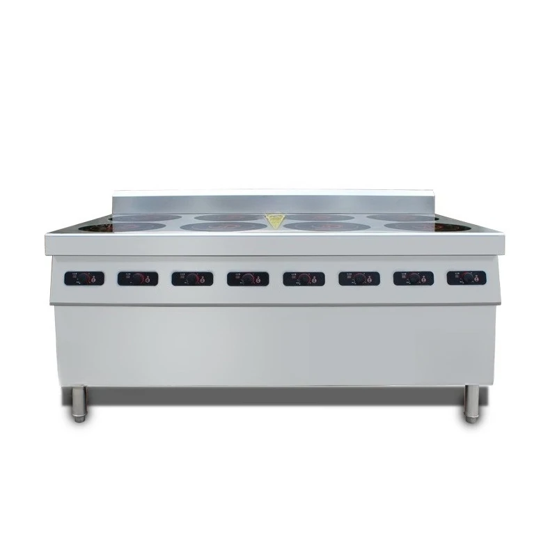 

High-power cabinet induction cooker eight-eye open hearth hotel restaurant kitchen commercial stove