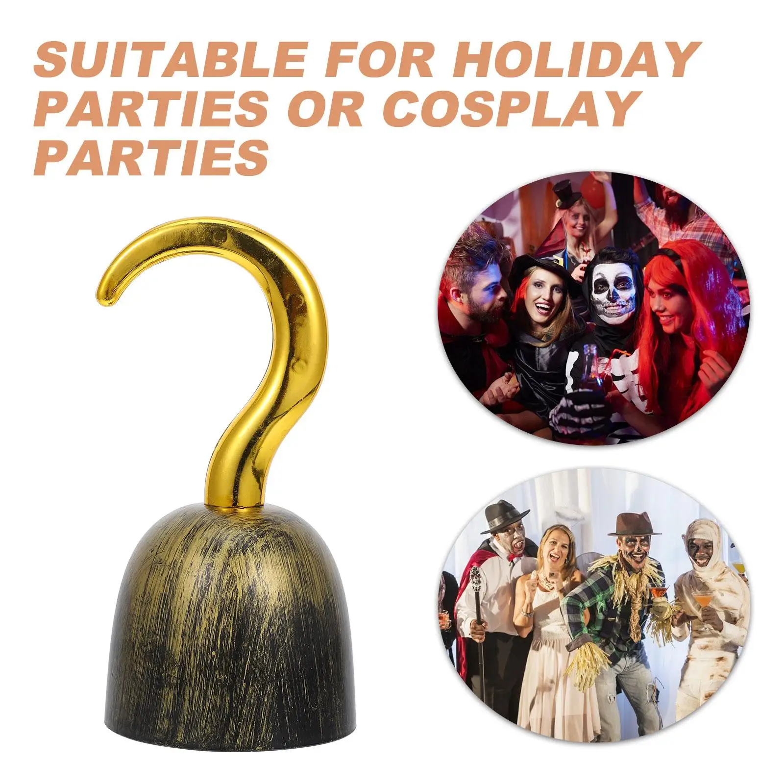 هالوين القراصنة هوك البلاستيك تأثيري الدعائم الاطفال حفلة تنكرية مرحلة الأداء الدعامة ألعاب أطفال هدية إمدادات الحفلات