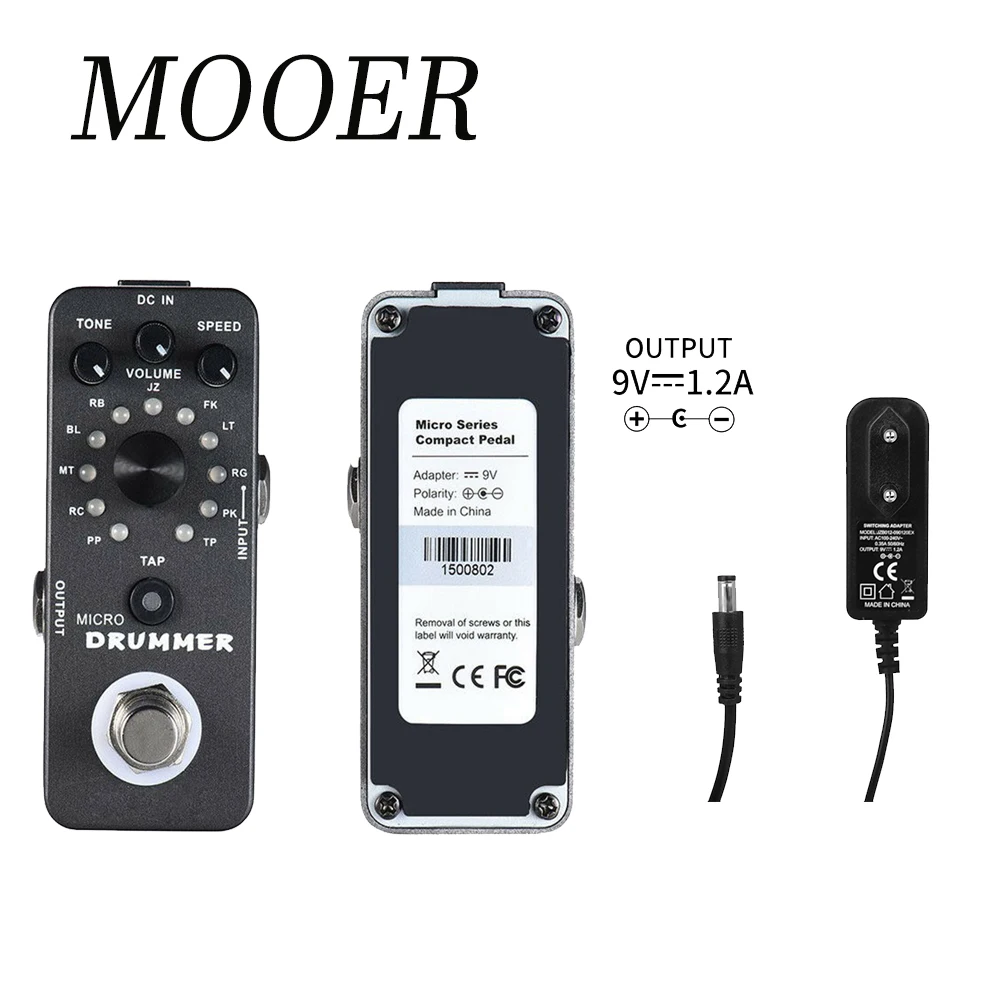 MOOER гитарная педаль эффектов Looper Records/Drummers/Audiofile/Noise Killer (жесткий/мягкий)/зеленый миль/ABY MKII эффекты овердрайва