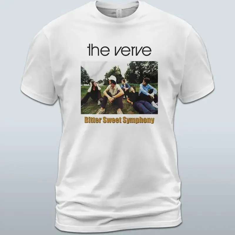 Cotton T Shirt The Verve Urban Hymns Album Richard Ashcroft Nick McCabe